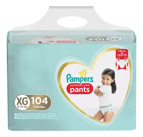 Pañales Desechables Pampers Premium Care Pants Xg 104 Uds Mercadolibre