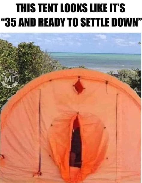 this tent looks like it s 35 and ready to settle down