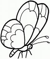 Butterfly Coloring Pages Pretty Printable Kids Monarch sketch template