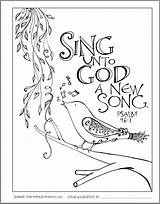 Zenspirations Journaling Sing Rhyme Rhythm Scriptures Doodle Verses Parable sketch template