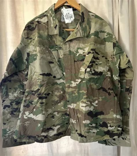 usgi military  army combat uniform coat shirt jacket multicam ocp medium short  picclick
