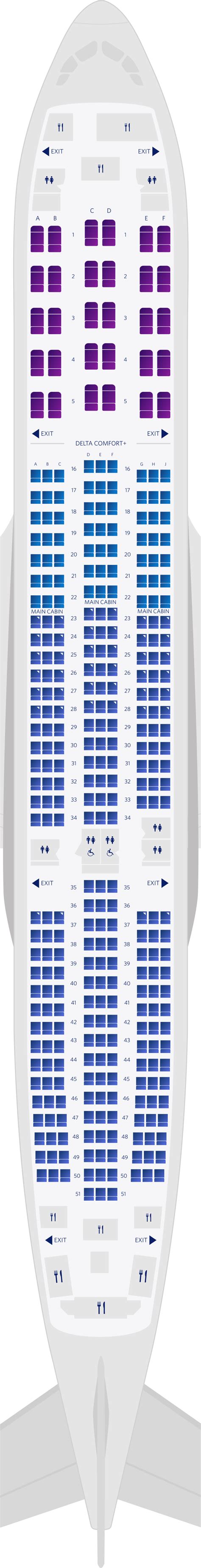 learn   imagen airbus   seat map delta
