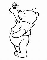Pooh Winnie Coloring Pages Line Drawing Clipart Classic Drawings Printable Kids Clip Bear Friends Disney Character Baby Google Kleurplaat Color sketch template
