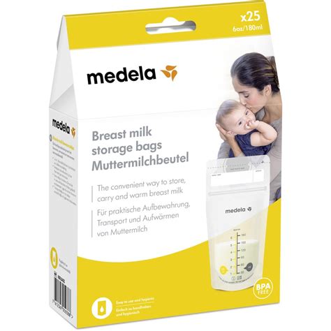 Medela Breast Milk Storage Bags 25 Pack Big W