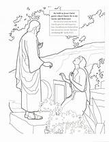 Lds Elisha Easter Resurrection Widow Savior Colorpage Follow Tomb Liahona Testament Grows Elijah Friend Lessons sketch template