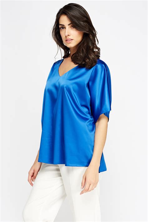 royal blue blouse