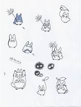 Totoro Ghibli Tatto Tatuaje Miyazaki Dessin Coloriage Tatouage Neighbor Sketchite Spirited Blatt Petit Tatoeages sketch template