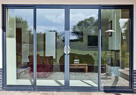 Modern House Security Aluminium Sliding Glass Doors With