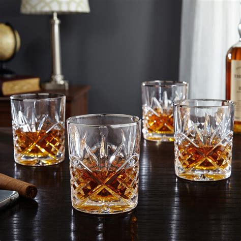 dublin platinum dof whiskey glass set