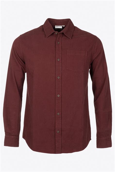 overhemd checker bordeaux xxl  bristol