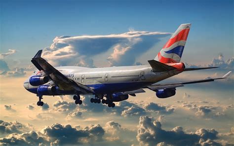 wallpapers boeing  british airways airliner boeing