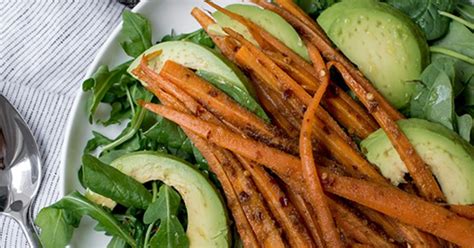 Roasted Carrot And Avocado Salad Mindbodygreen