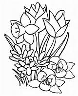 Coloring Spring Pages Printable Getcolorings sketch template