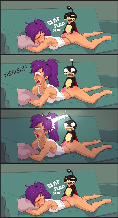 image 2014425 futurama kotaotake nibbler turanga leela comic