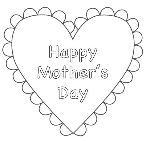 mothers day coloring page color  pages coloring pages  kids