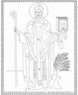 Coloring Catholic Sheets Crafts Augustine Saint sketch template