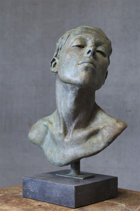 lotta blokker impressions female portrait valerie impress sculptures bronze reference