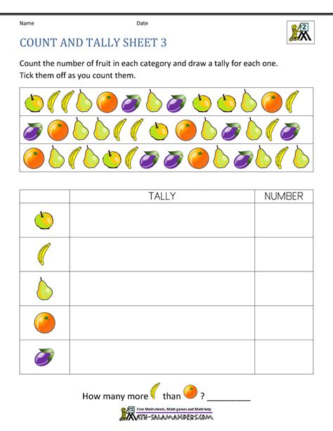 tally chart worksheets tally marks worksheets benasxyilesh