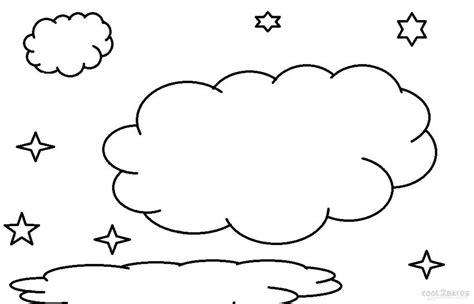 printable cloud coloring pages  kids coolbkids coloring pages