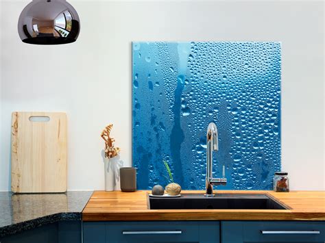 Tempered Glass Backsplash For Kitchen Splashback Deco Wall Panel N B