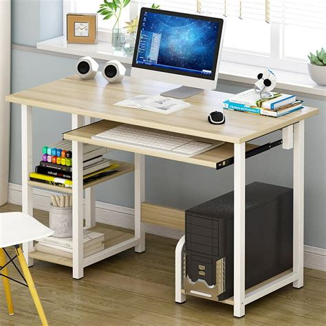 computer desk pc laptop study writing table workstation student desk home office furniture