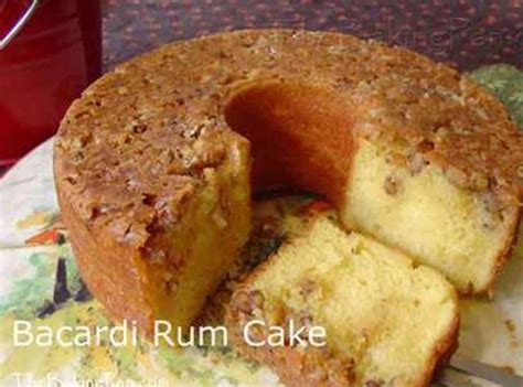 original bacardi rum cake cake pound bundt cakes pinterest