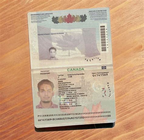 canadian passports gloco document