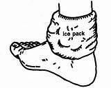 Ice Pack Hyd Cold sketch template