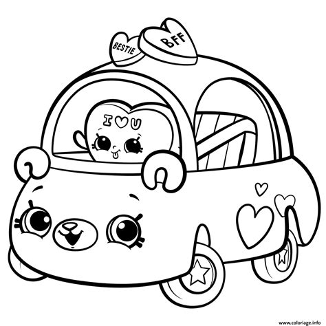 cutie cars coloring pages carrsl