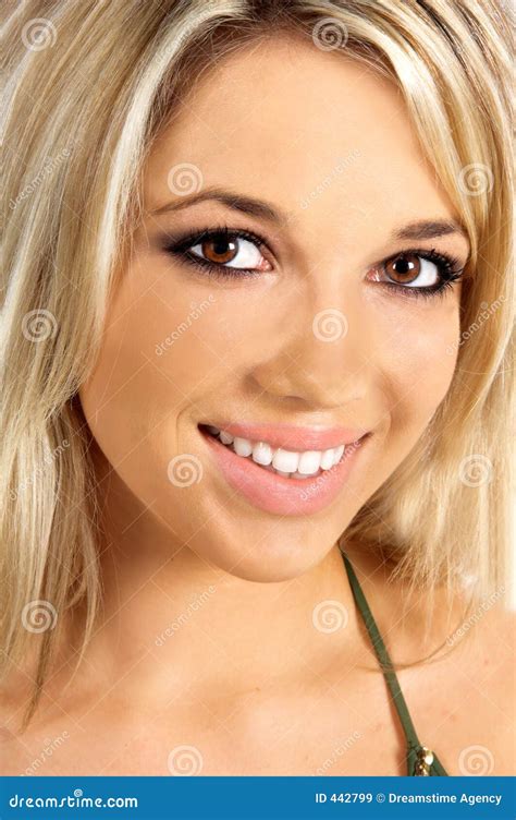 pretty blonde girl royalty  stock images image