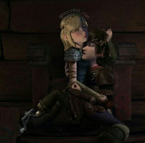 hiccstrid hiccup astrid hot racetotheedge hiccstrid clan beautiful 😍😍 cómo