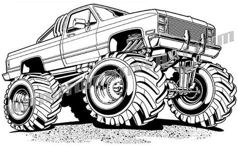 image title monster truck drawing cool car drawings truck drawing
