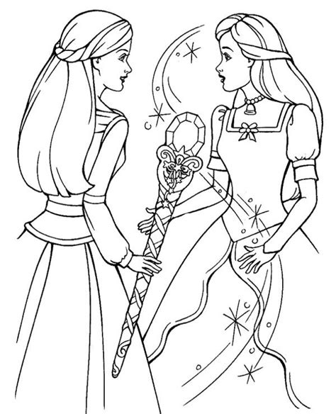 printable coloring book  barbie barbie coloring pages unicorn