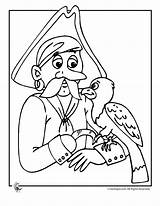 Parrot Coloring Pirate Pages Kids Crafts Printer Woo Jr Send Button Activities Special Print Only Use Click Woojr Popular sketch template