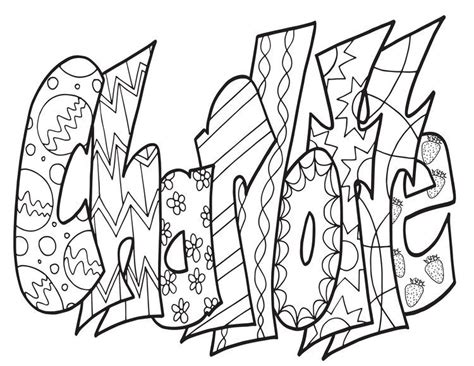 charlotte classic doodle  coloring page stevie doodles