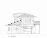 Elevation Sketch Front House Paintingvalley sketch template