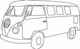 Coloriage Autobus Combi Kolorowanki Autobusy Imprimer Vans Kolorowanka Pojazdy Dzieci Mescoloriages Gemacht Hippie Visitar Visiter Kombi Depuis Wydrukowania Enfant sketch template