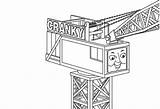 Coloring Cranky Crane Pages Thomas Clipart Library Clip Insertion Codes Popular sketch template