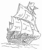 Ship Drawing Amerigo Vespucci Sailing Drawings Ships Getdrawings sketch template