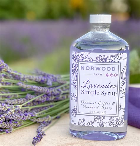 lavender simple syrup