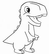 Dinosaur Dinosaurs sketch template