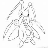 Octillery Xcolorings Skarmory sketch template