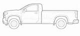 Coloring Silverado Chevrolet Pages Cab Reg Fun Family T1 Crew These sketch template