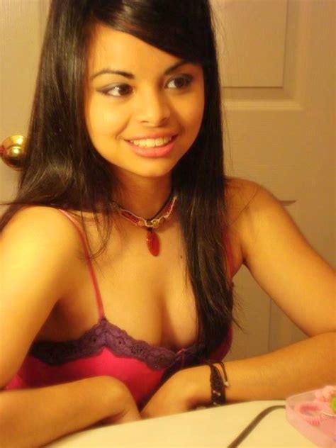 cute mixed race teen taking selfpics on me and my