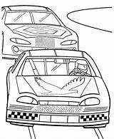 Coloring Pages Nascar Dale Earnhardt Printable Kyle Larson Car Template Color Getcolorings Racing Popular sketch template