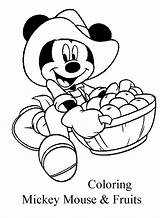 Coloring Mickey Mouse Disney Pages Fruits Template Drawing Fall Templates Sheets Minnie Getdrawings Easy Character Choose Board Characters sketch template
