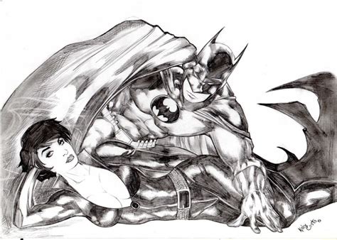 Batman And Catwoman By Kaloy Costa Batman And Catwoman Catwoman Comic