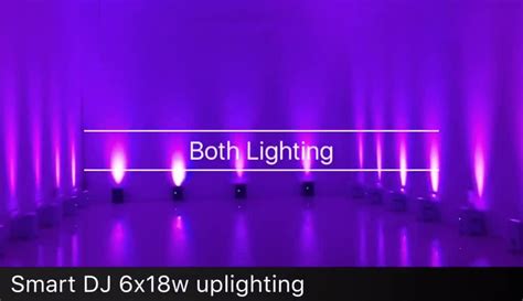 lighting wireless uplight smart dj  battery powered wireless dmx