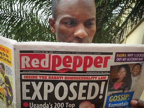 ugandan newspaper red pepper publishes top 200 homosexuals list the
