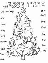 Tree Jesse Coloring Pages Advent Symbols Catholic Ornaments Kids Printable Christmas Activities Crafts Yahoo Search Popular Verizon Mysite sketch template